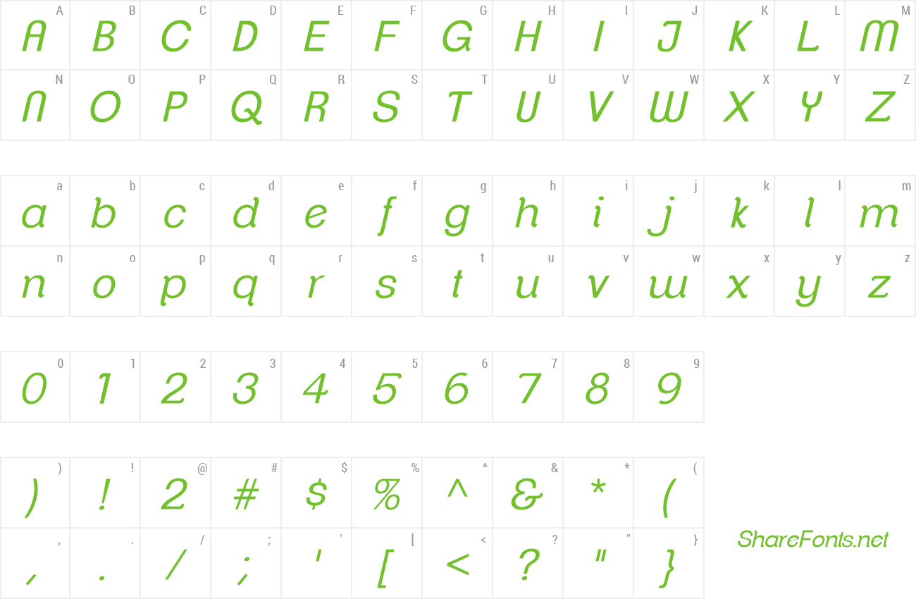 Font ClementePDah preview